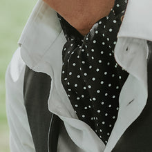 Load image into Gallery viewer, The Turbanators Stripe Check Cravat Ascot Tie for Men Wedding Party Cravat Scarf