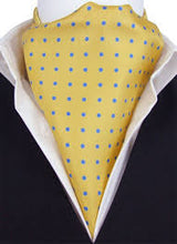 Load image into Gallery viewer, The Turbanators Stripe Check Cravat Ascot Tie for Men Wedding Party Cravat Scarf