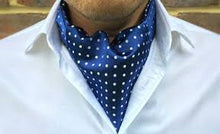 Load image into Gallery viewer, The Turbanators Stripe Check Cravat Ascot Tie for Men Wedding Party Cravat Scarf